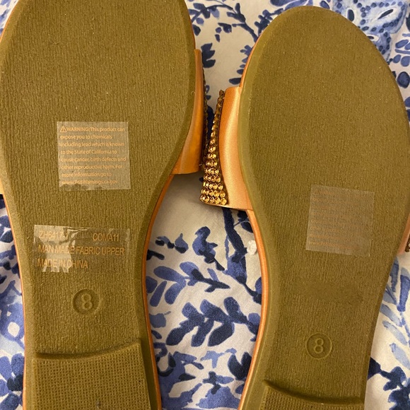 Rose Gold Sandals 💛 - Picture 3 of 4